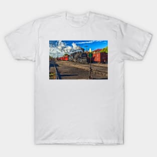 Cumbres and Toltec Narrow Gauge Railroad Chama New Mexico Yard T-Shirt